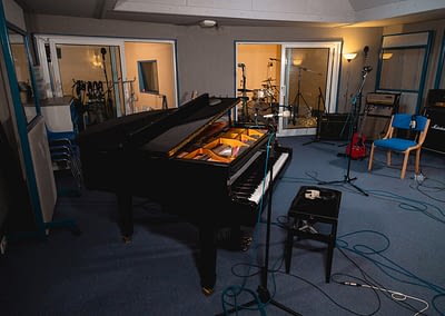 Bamm-Bamm Music Ltd. Studio A Live Room